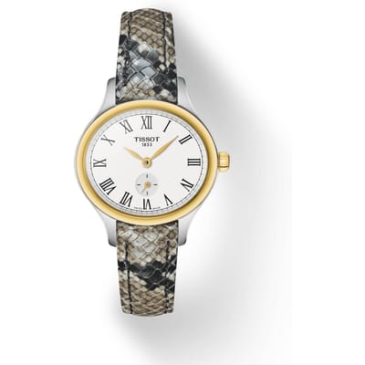 Tissot Vieilles Montres Bracelet Cuir Cadran Argenté Montre Mode Homme T103.110.26.033.00 argenté