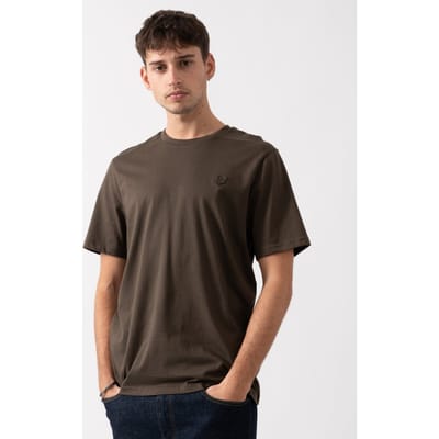 Lyle &amp; Scott Tonal Eagle Form Groen T-shirt