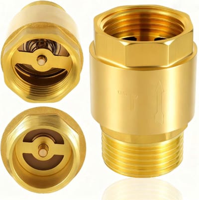 Controleklep 1 Inch voor Afvoer - Ideaal voor Tuinpompen, Waterafvoer en Tuinonderhoud