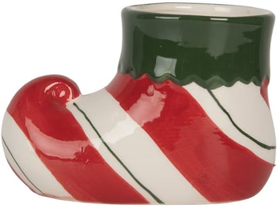 Keramiek Bloempot voor Binnen – Rood – Rustieke Pot – 15x8x10 cm – Keramiek