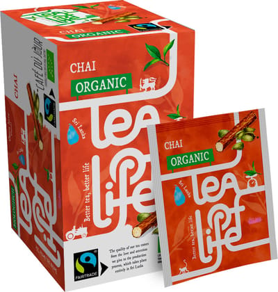 Chai - Biologisch & Fairtrade - Tea of Life - 25 theezakjes