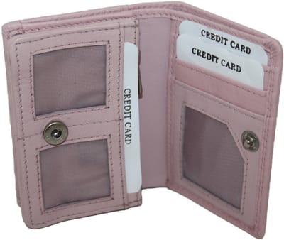 Kleine leren harmonica portemonnee / compleet beursje met soufflé / compact portemonneetje in rood, paars, roze, groen, navy, blauw, zwart leer / 128