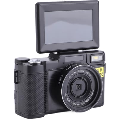48MP Vlogging Camera Anti ShakE 4K Digitale Camera met 3.2 Inch IPS Display Scherm voor Fotografie