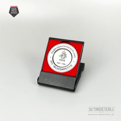 Miniatuur Kampioensschaal Eredivisie 97/98 - Ajax Amsterdam - Ajax - Voetbal - Minischaal - Officeel KNVB Product - Ajax Artikelen - Cadeau Ajax - Verzamelaar