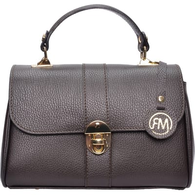 Roberta M Bordeauxrood Rundleer Tas