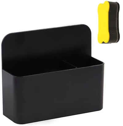 pennenhouder, markeerhouder, organizer, koelkast, markeerhouder, whiteboard, organizer, dispenser + spons, whiteboard, accessoires voor magneetbord, koelkast, school, kantoor,