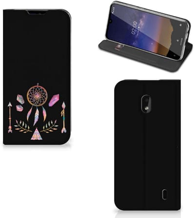 Nokia 2.2 Magnet Case Boho Dreamcatcher
