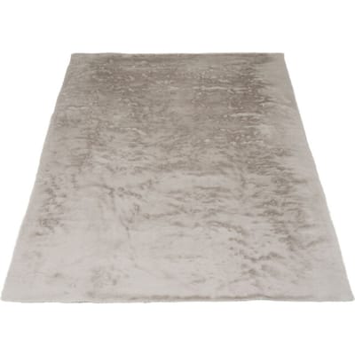 Vloerkleed Morbido Taupe 5529 - 230 x 330 cm - Extra Hoogpolig Fluffy Vloerkleed in Scandinavische / Hotel Chique Stijl