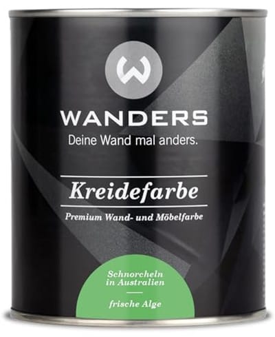 Wanders24 Shabby Chic krijtverf – meubelverf 750 ml – alg groen mat
