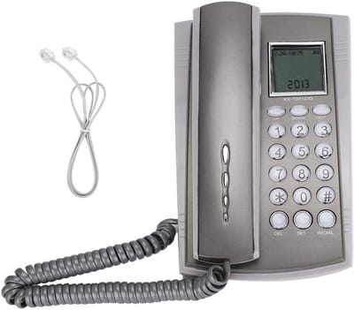 Vaste Telefoon voor Thuis - Extra Luide Oproepvolume en Duurzaam Ontwerp - Tafel en Wandmontage