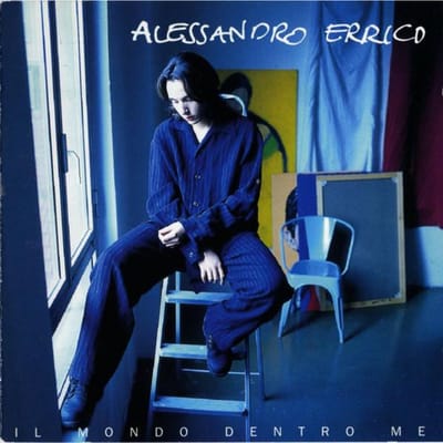 CD ALESSANDRO ERRICO - Il Mondo Dentro Me SGR44312 Sugar 1996 Italië Pop Gebruikt black