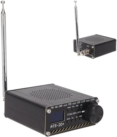 Dailygoods - Radio-Ontvanger - Draagbaar - Wereldwijd FM-uitzending - Zeer Gevoelig - Kleine Digitale Ontvanger - Geschikt voor Kamperen - Type C