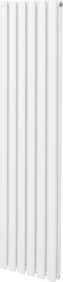 Ovale kolomradiator - wit - 1600mm x 360mm - 15jr garantie