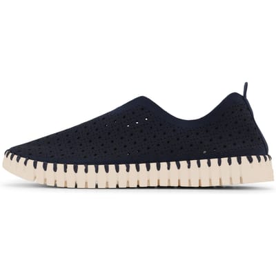 Ilse Jacobsen Tulip4031 Dark Indigo Pearled Ivory Maat: 38 | Instappers Outlet | Dames | Blauw