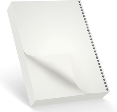 Vervangende A5 Vellen - 20 Stuks Wit Vulpapier voor Ringbanden en Notitieboeken - 100GSM, Perfect voor Agenda's en Mappen met 14x21cm Formaat