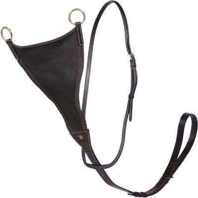 Kentucky - Gesloten elastische martingaal DY coll, Cob/bruin