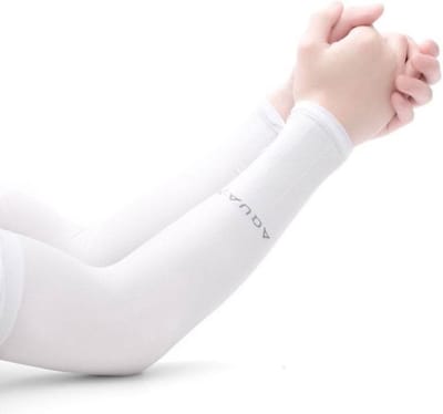 Bovista Polswarmers - Armwarmers Dames & Heren - Armstukken - Wit