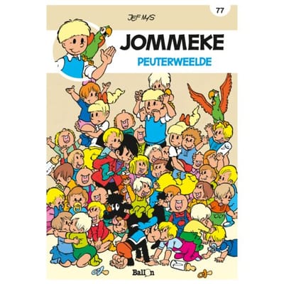 Peuterweelde - Jommeke Strip - Jef Mys