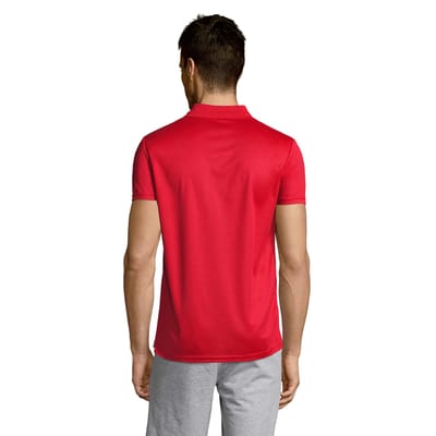SOLS Heren Performer Sport Poloshirt (Rood)