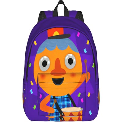 Mij! Noodle & Pals Rugzak voor Mannen Vrouwen Mode Middelbare School Wandelen Reizen Dagrugzak Laptop Canvas Tassen Sport M