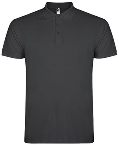 Roly - Star Polo - Dark Lead 46 maat 3XL
