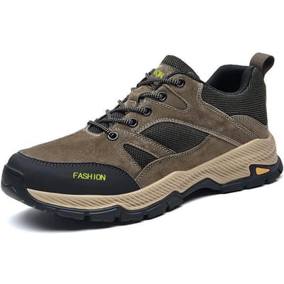 Herenschoenen Outdoor Bergbeklimmen Wandelschoenen Werkschoenen Arbeidsbeschermingsschoenen Ademend Casual Grote Maten Casual Schoenen Lichte Hardloopschoenen 47 black
