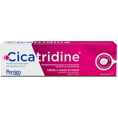 Cicatridine - Crème ter bevordering van genezing met hyaluronzuur 30 g Vaginale crème