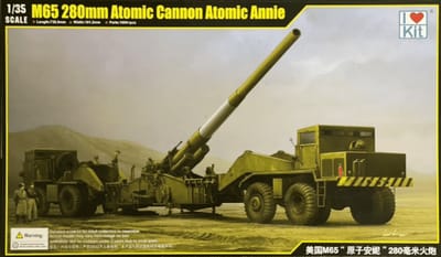 Trumpeter Modelbouwpakket Militaire voertuigen - 63522 M65 280mm Atomic Cannon - Atomic Annie Plastic - 1:35 - Modelbouw