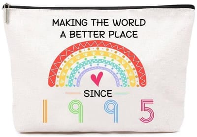 NTH products- Make-uptas met spiegel - Make-uptas klein - Make-uptas dames - Spatwaterdicht - Hoogwaardig canvas - Lichtgewicht en groot capaciteit - Cosmetica Tas