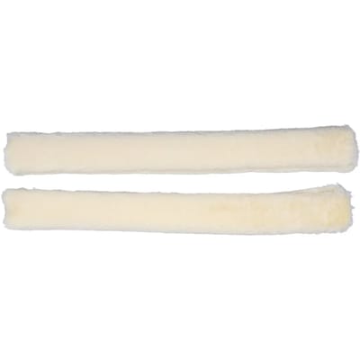 Qhp Teugel Bontset Creme - 45 CM | Hoofdstel accessoires paard