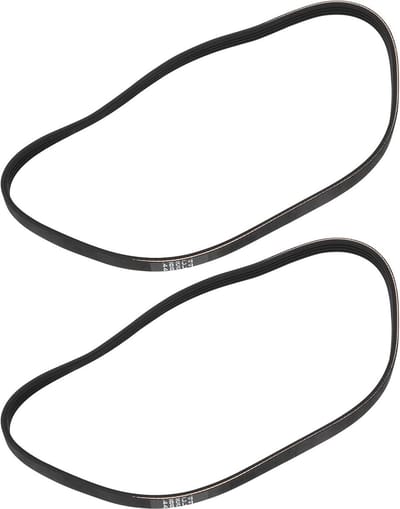 2 STKS 230J3 Rubber Poly V Riem 4 Ribben PJ V-Geribbelde Riem 9.36mm Breedte 584mm Lengte voor Veel Industriële Machines Apparaten Transmissie Aandrijfriem .