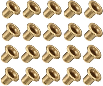Dailygoods - Koper Holle Klinkmoeren voor PCB-platen (2,5x3mm) - 200 stuks