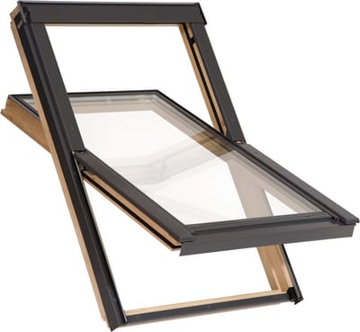 TimLux actie dakraam F6R 66x112 HR++ Inc gootstuk