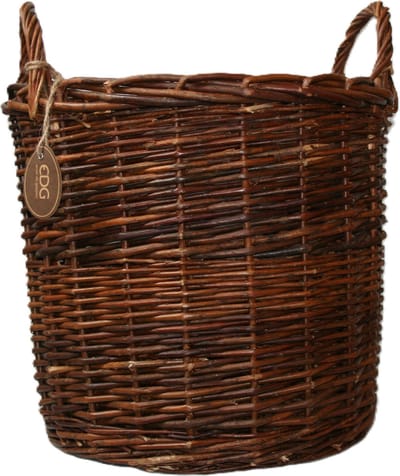EDG Opbergmand-Plantenmand voor Binnen Rotan Naturel H 33 cm D 30 cm