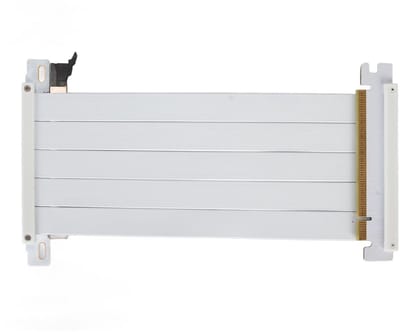 Dailygoods - 4.0 verlengkabel - Grafische kaart verlengkabel - 180 graden adapter - Wit - 4.0 X16 - Geschikt voor 4090 en RX 7900 XT - 1...