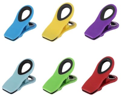 12 stuks magnetische chipclips | Stevige plastic voedselclips voor snacks en keuken | Veelzijdig bruikbaar voor huishoud-, tuin- en naaibenodigdheden