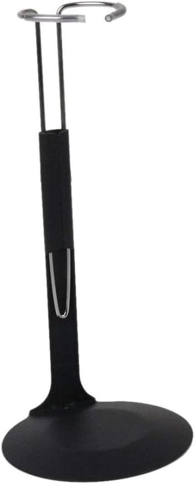 Poppenstandaard - Display Frame - Poppen Tonen - Verstelbare Hoogte - 10-14cm - Zwart