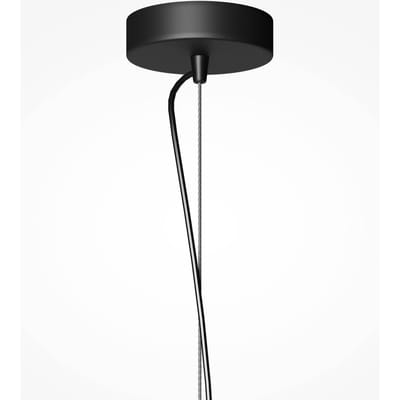 Maytoni Hanglamp BASIC TEXTURE, zwart, Ø 12 cm, marmer, GU10
