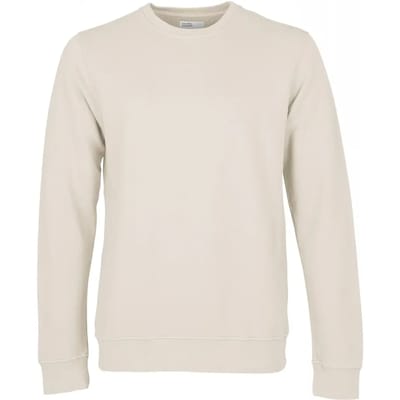 Sweatshirt ronde hals Colorful Standard Classic Organic ivory white