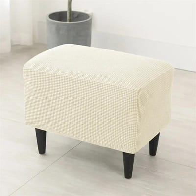 Waterafstotende Ligstoelhoes Poolvlies Fauteuilhoezen Stretch Spandex Relax Anti-slip Stoelhoezen Beschermer white