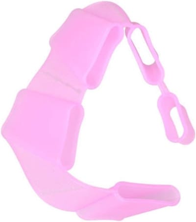 Zwemhandschoenen in de vorm van een kikker - Siliconen peddels voor waterplezier voor kinderen en volwassenen - M, Roze