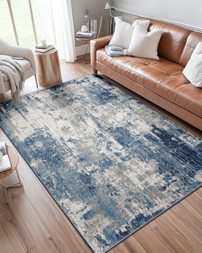 Allecto - Abstract tapijt - Antislip - Ondersteunt moderne interieurs