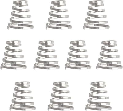 Fietswielveren - Snelspanner veren - Fietsreparatie - Roestvrij staal - 10 stuks - Zilver