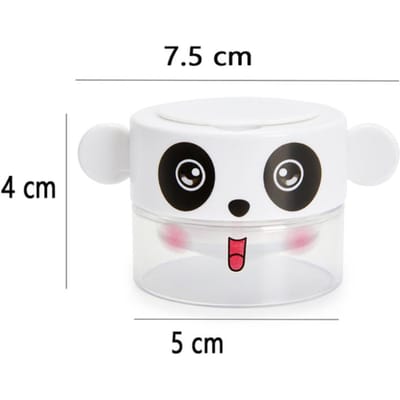 Cartoon Pill Grinder Tabletten Crusher Draagbare Medicijn Dispenser Pillencontainer Opslag Pulverize Case wit