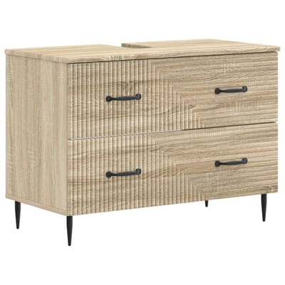 vidaXL - Wastafel - kabinet - voor - de - badkamer - HAARLEM - Sonoma - Eiken