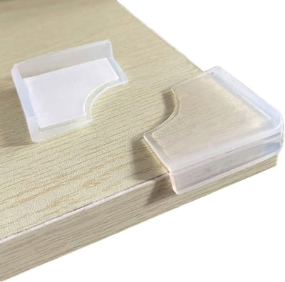 Siliconen Hoekbeschermers voor Baby's - Veiligheidsrandbeschermers voor Meubels - 8 Stuks