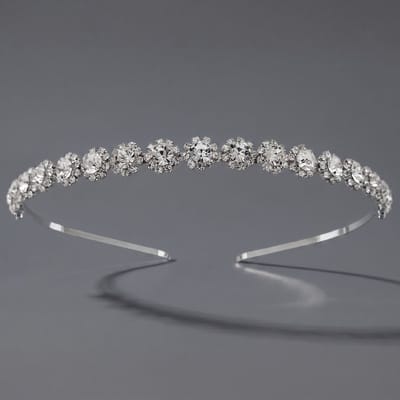 Kroon voor dames-Prinsessenkroon-Diadeem-Kroon-Strass-Elegant en Duurzaam - Geschikt voor Verschillende Gelegenheden-Haarsieraad-Stijl 56