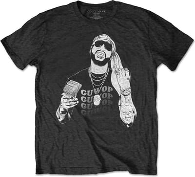 Gucci Mane - Pinkies Up Heren T-shirt - S - Zwart
