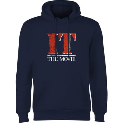 IT Classic Movie IT The Movie Hoodie - Navy - L