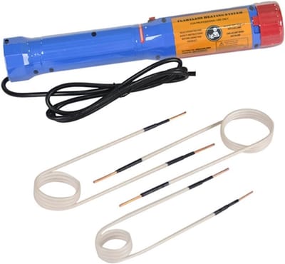Inductie Heater Kit - Vlamloze Verwarming - Auto Reparatie - 3 Spoelen Meegeleverd - 1100W - Regular